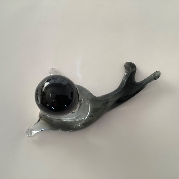 MURANO Vintage Art Glass Seal Sculpture Sticker intact Vintage 1970s - Picture 5 of 12